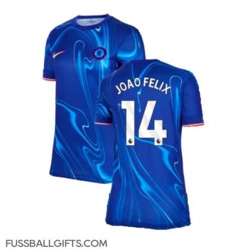 Chelsea Joao Felix #14 Fußballbekleidung Heimtrikot Damen 2024-25 Kurzarm